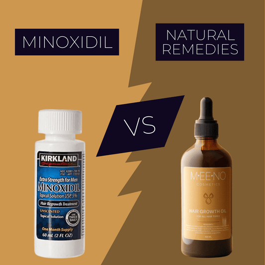 Natural vs. Chemical Hair Loss Treatments - Meeno Cosmetics